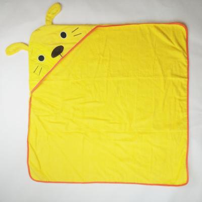 China Turkish Oversized Children Beach Poncho Child Safe Custom Cotton Towels l00% Bag Free Print Hooded Beach Towel for sale