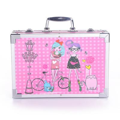 China Draw hot new products china suppliers kids drawing set new professional aluminum box 145pcs art set for sale