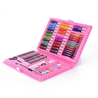 China Draw 2022 Hot Sale Painting Set Kids Attractive Style 86pcs Art Set From China Factory Direct Supply for sale