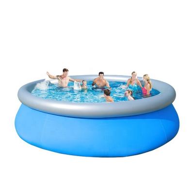 China Large Swimming Pool Round PVC Ground Outdoor Portable Kindergarten Kids Adults Outdoor Backyard Water Party Inflatable Baby Pool Round for sale