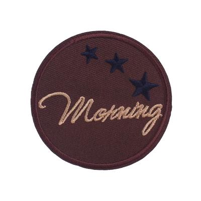 China 3D Customized New Trend Iron On Embroidery Patch For Apparel for sale