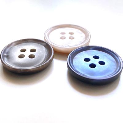 China Wholesale Dry Cleaning 4 Holes Shell Buttons Flatback Garment Accessories Custom Made For Men's Shirt for sale