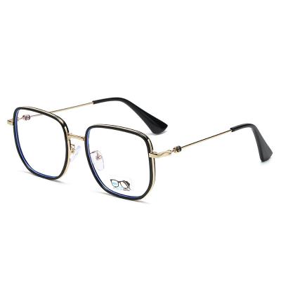 China 2021 New Anti Light Designer Optical Frames Glasses Mens Fashionable Reading Glasses Blue Unisex OPTICS for sale