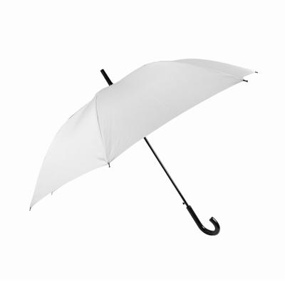 China Sublimation Custom Made Special Customized Big Rain Summer Umbrella Personality White Umbrella for sale