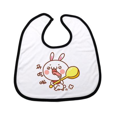 China comfortable & Customized Infant Waterproof Feeding Recycling Organic Square Printable 360 ​​Cotton Muslin Kids Saliva Full Cover Blank Sublimation Baby Bibs for sale