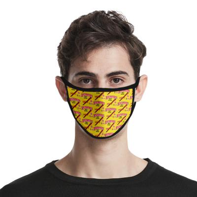 China Custom Luxury Stylish Glitter Hip-Hop Backwoods Tobacco Products Mask Halloween Polyester Print Designer Face Masks for sale