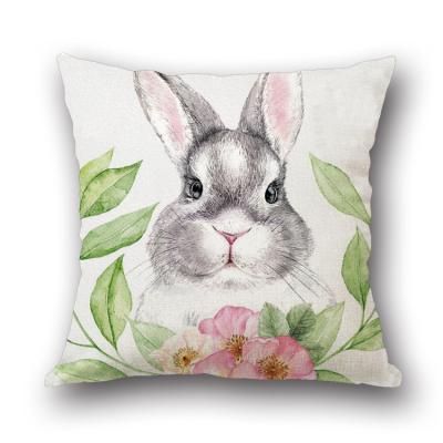 China 2020 New Viable Unique Polyester Decorative Gift Easter Custom Pillow Cover for sale