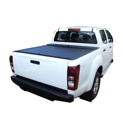 China De MAX Aluminum Black Double Cab Roll Lid Tonneau Cover For Dmax for sale