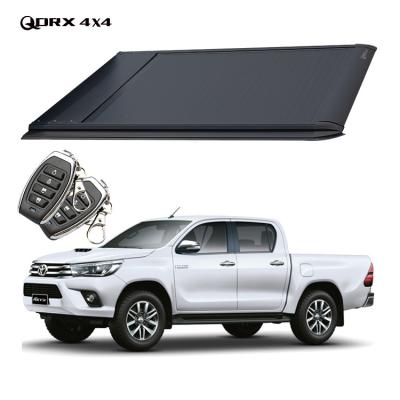 China De MAX Aluminum Double Cabin Pickup Bed Tonneau Cover 4x4 Roller Retractable Cover for sale