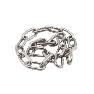 China Stainless steel 316 or material grade 304 long link or short link chain custom for sale