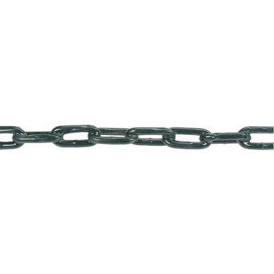 China Lifting Chain Factory Customized Colored Plastic Coated Carbon Steel Link Chain for sale