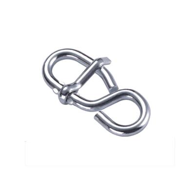 China General Industry Galvanized Rope Shortening With Shaped 8 Tongue Hook for sale