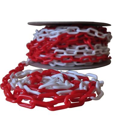 China Traffic Safety Road Warning Colorful Plastic 8MM Chain for sale