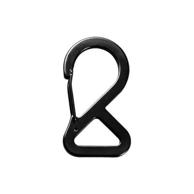 China food & Small Black Beverage Stainless Steel S Carabiner Hooks for sale