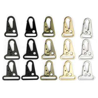 China Travel 25~38mm Bag Accessories Metal Buckle Hook Pet Buckle Bolt Rifle Snap Snap Hook for sale