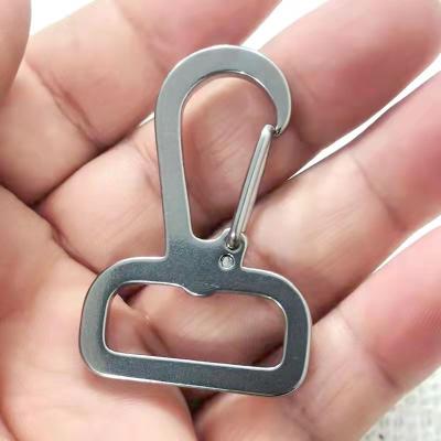 China Industry general spring stainless steel key chain carabiner snap hook bag tie snap hooks for sale