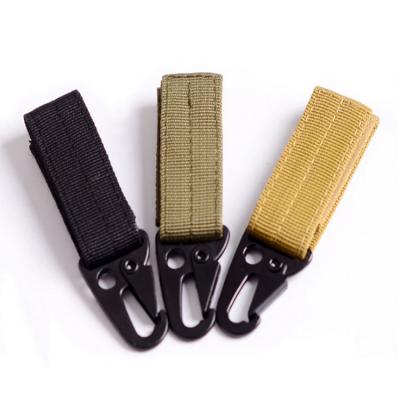 China New Outdoor Multi-Function Military Nylon Metal Buckle Outdoor Multifunctional Military Nylon Buckle Hanging Carabiner Bag Package Carabiner Main Holder for sale