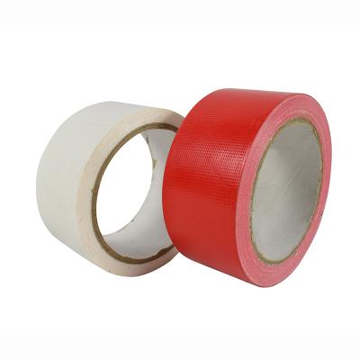 China Waterproof Factory Direct Sales Waterproof Custom Printed Waterproof White Adhesive Fabric Decorative Tape for sale