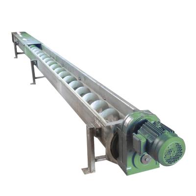 China Building Material Stores Machinery U Bowl Stainless Steel Tubular Screw Conveyor for sale