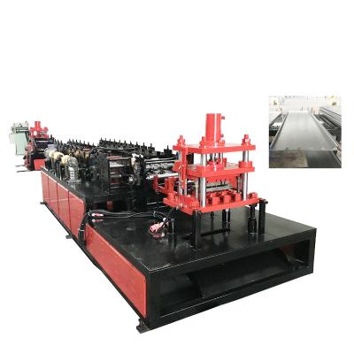 China Building Material Shops Fully Automatic Supermarket Shelves Storage Racks Roll Forming Machine for sale