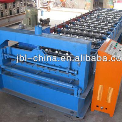 China Building Material Shops Cheap Metal Roofing Machine Roof Sheet Roll Forming Machine Africa Low Price Cold Forming Machine for sale