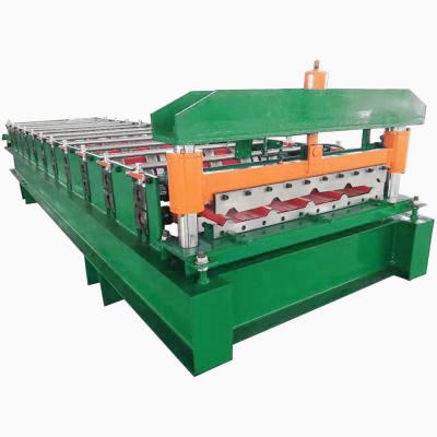 China Construction worksÂ   Metal Roofing Roll Forming Machine Roof Panel Making Machine for sale