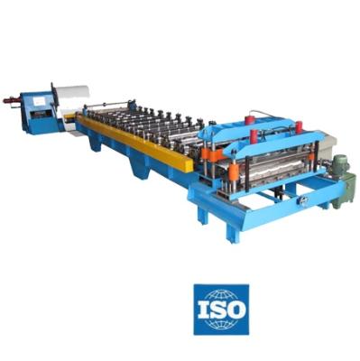 China Building Material Shops Circular Arc Glazed Tile Roll Forming Machine Roof Tile Making Machine for sale