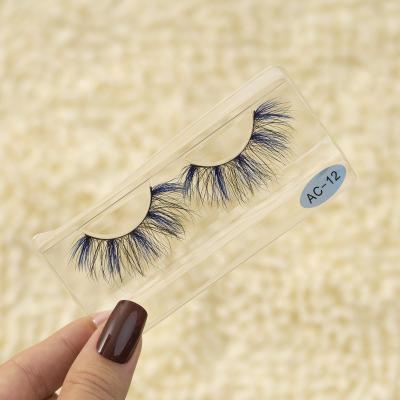 China High Quality Handcrafted Colored Girl Mink Strip Lashes From Lasting Magic Instant Cosmetic Maker 3d 25mm Eyelash for sale