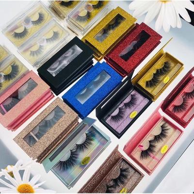 China Long Natural Black Cotton Handmade Custom Made Natural Mink Eyelash From Private Label 3d Mink Eyelashes Vendor Wholesale 3D long for sale