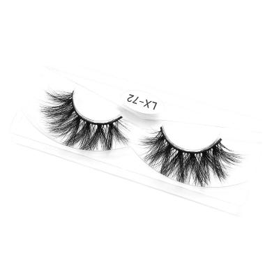 China Customized Wholesale 3D Mink Strip Eyelash Long Lasting Real Eyelashes Natural Lashes for sale