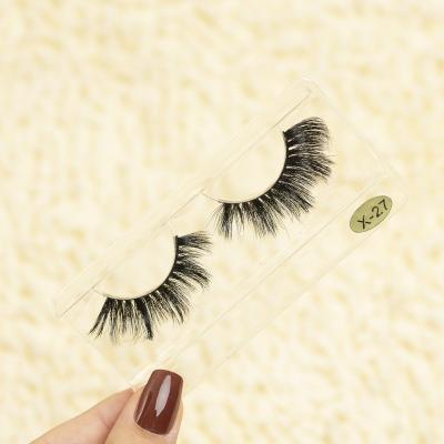 China Crisscross 100% 15mm High Quality Hand Made 20mm 3D Mink Fur Full Strip Eyelash - SG ISO9001 from COA BV from MCDS INCI for sale