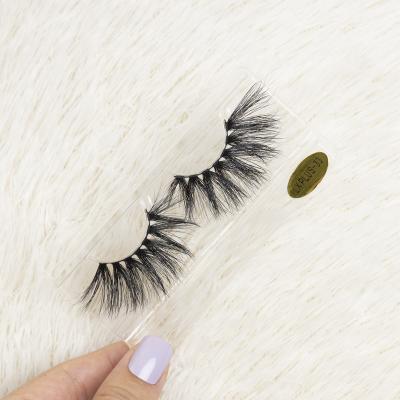 China Hot selling high quality 3d 5d 25mm lxp 33 lxp good quality mink strip eyelashes for make up for sale