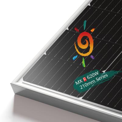 China Solar Energy System Projects Rosen Solar Panel 600W 600Watt 620W High Power for sale