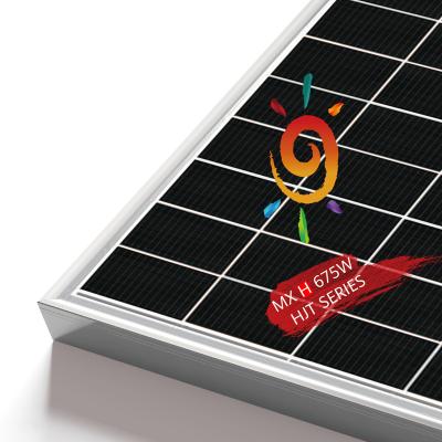 China 657W 680W 685W Solar Panel Black Solar Power System Rosenpv Projects Bifacial Photovoltaic Panel for sale