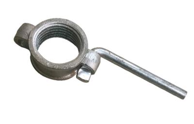 China Forro Escavadeira Acessórios Casting Prop Nut Escavadeira Supporting Prop Sleeve Nut à venda