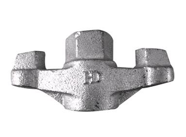 China Lazo de acero Rod de Wing Nut Anchor Nut For de los accesorios del andamio del arrabio/placa del ancla en venta