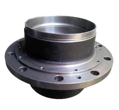 China ASTM 65-45-12 GGG45 GGG50 QT500-7 Sand Casting Truck Tractor Ductile Iron Casting Wheel Hub for sale