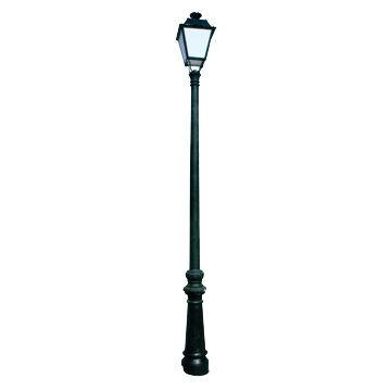 중국 둥근 외관 Cast Iron Light Pole 유럽 스타일 Cast Iron 거리 램프 스톨 판매용