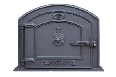 China Grey Cast Iron Furnace Doors Fireplace Door Heater Door Bake Oven Door for sale