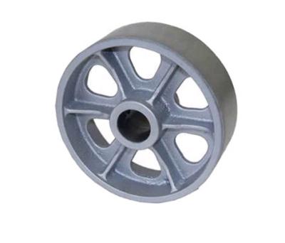 China WBD Rustic Furniture Cast Iron Castors / Antique Decorative Furniture Casters for sale