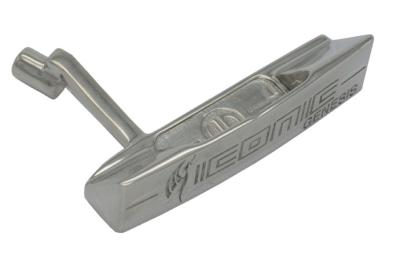 China Fashionable Design Stainless Steel Casting Golf Right Handed Stainless Steel Shafted Putter Heads for sale