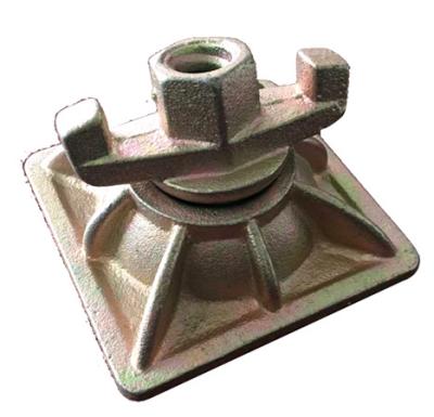 China Formwork Tie Rod System Scaffolding Accessories Combination Swivel Anchor Nut Plate Tie Nut for sale