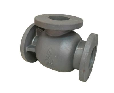 China Custom Ductile Cast Iron Sand Casting Valve Body Cast Iron Valve Parts for sale