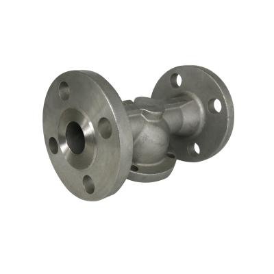 China Lost Wax Precision Casting Valve Housing Casting Gate Valve Body Spare Parts for sale