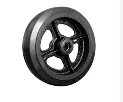 China Lightweight Industrial Ductile Cast Iron Wheel Furniture Heavy Duty Caster for sale