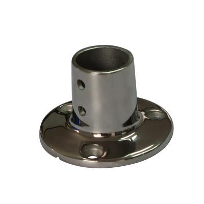 China 316 Stainless Steel Investment Casting Boat Parts Marine Hardware Accessories Threaded Pipe Rod Holder for sale