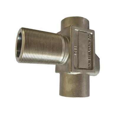 China Precision Stainless Steel Investment Casting Bulkhead Union Fitting for sale