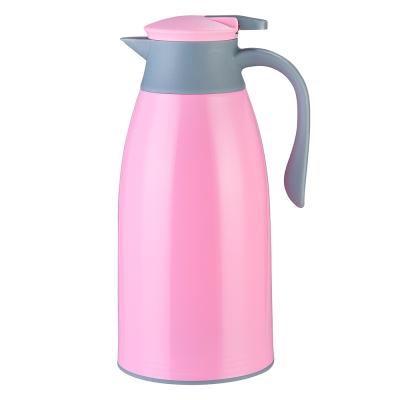 China Large Capacity PP Plastic Free Body Double Wall Tea And Water Thermos Vacuum Flask for sale