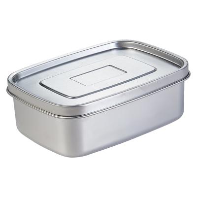 China Custom Leakproof Freshness Preservation Stainless Steel Food Container Kids Bento Box Lunch Box for sale