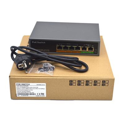 China POE Sunsoont 4/8/16/24 100M ports unmanaged PoE switch 48V poe Ethernet POE switch IEEE802.3af/at for sale